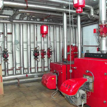 David Calefacción Saneamiento y Gas modificación de sala de calderas comunitaria