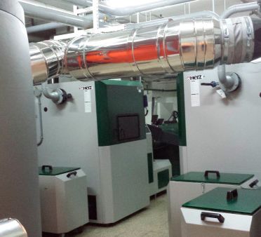 David Calefacción Saneamiento y Gas calefacción industrial de Edificio Unile